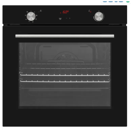 Cata UBO754BK 60cm Black True Fan 78L MF Pyro Oven