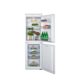 CDA FW852 Static Integrated Fridge Freezer, Sliding Hinge, 50/50