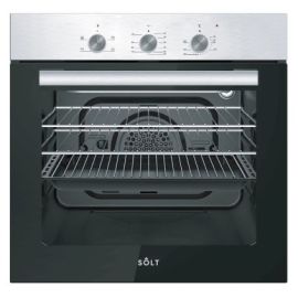 Solt SBISO60X Stainless Steel Single Oven Built-in A Rated