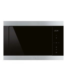 Smeg 25 l Built-in Microwave with grill in Stainless steel Classic FMI325X