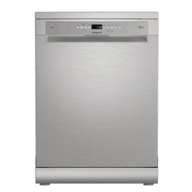 Hotpoint dishwasher: full size, inox H7FHP61XUK
