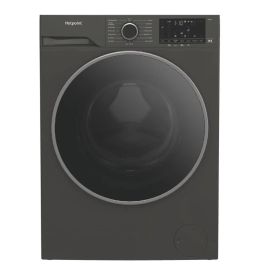 Hotpoint freestanding washer dryer: 8,0kg HBD 8680G ANTISTAIN UK