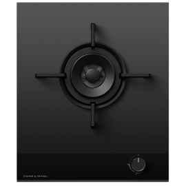 Fisher & Paykel CG451DNGGB4 45cm 1 Burner Gas Hob - Black Glass