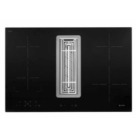 Caple 78cm Plasma Induction Hob with Downdraft Extractor PLASDD780BK