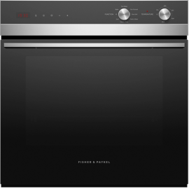 Fisher & Paykel OB60SC7CEX3 Built In Electric Single Oven - Black / Stainless Steel