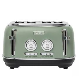 Haden Jersey 4 Slice Toaster Cedar Green 214287