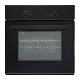 Teknix BITK263ESB, 55L Slim Depth Oven, Black