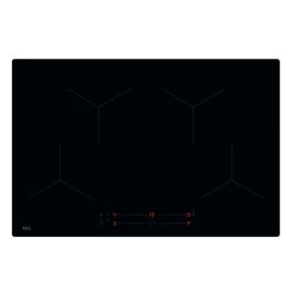 AEG SO84IA0SIB 80cm 4 Zone Induction Hob - Black