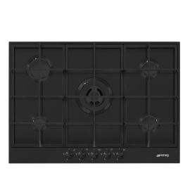Smeg PX375MB 75cm Classic Gas Hob Matte Black