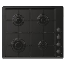 Candy CHW6LBB 60cm 4 Burner Gas Hob, Black