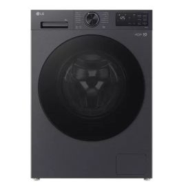 LG VX50 Series Counter-Depth MAX F2X50S9TBB WiFi-enabled 9 kg 1200 Spin Washing Machine - Matte Black