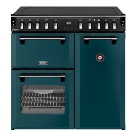 STOVES 444412013 Richmond Deluxe 90cm Induction Range Cooker - Deep Marine