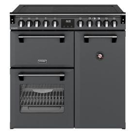 STOVES 444412009 Richmond Deluxe 90cm Electric Induction Range Cooker - Anthracite
