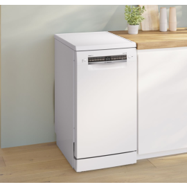 Bosch Series 4, Free-standing dishwasher, 45 cm, White SPS4HMW14G