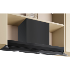  NEFF N 90, Integrated Design Hood, 80 cm, clear glass black printed, Matt black D88XET2S0B