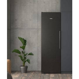 Siemens iQ500, Free-standing fridge, 186.2 x 59.5 cm, Brushed black steel antiFingerprint KS36NAXCG