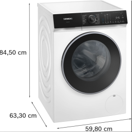 iQ500, Washing machine, front loader, 10 kg, max. 1600 rpm WG56H2A9GB