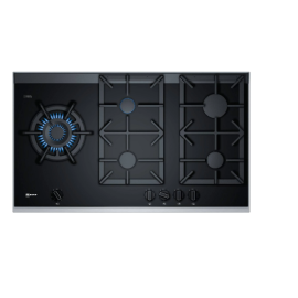 Neff T29TS79N0 90cm Ceramic Gas Hob - Black