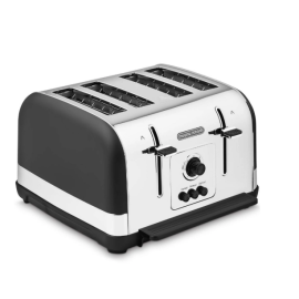 Morphy Richards 240131 Toaster Venture 4 Slice Black