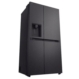 LG GSLC41EPPE American Fridge Freezer, Black, E Rated, Non-Plumbed