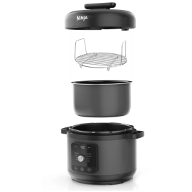 Ninja PC201UK HyperHeat 9-in-1 Pressure & Rice Cooker - Grey/Black