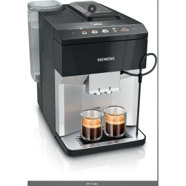 Bean to cup coffee machine EQ500 classic Daylight silver, Piano black