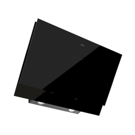 Caple PLASATA902 Plasma 90cm Atara Wall Cooker Hood - Black Glass