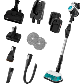  bosch   Cordless 2 in 1 Vacuum and Mop, Unlimited 7 Aqua, White BCS72HYGGB