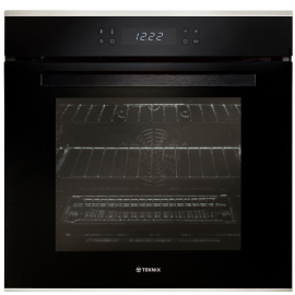 Teknix SCS63PX, Multifunction Pyrolytic Oven, Programmable Timer, Black