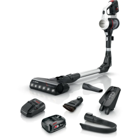 BOSCH Unlimited 7 BCS712GB Dual Battery Cordless Vacuum Cleaner - White & Black