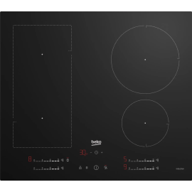 Beko HIIP64530UFT 60cm 4 Zone Induction Hob - Black