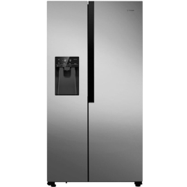 Teknix THSBS1791NX Stainless Steel American Fridge Freezer