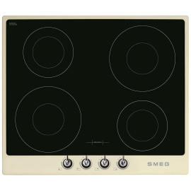 Smeg SI964PM Induction Hob - Cream Frame