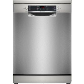Bosch Series 2 SMS26AI08G Standard Freestanding Dishwasher - Silver Inox