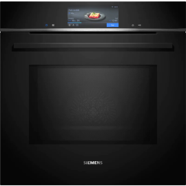 Siemens HM778GMB1B Built-In Electric Single Oven with Microwave Function