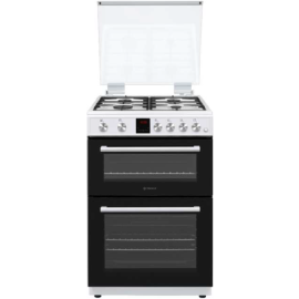 Teknix TKGD60W Double Oven Gas Cooker 60Cm White