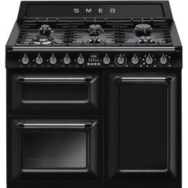 SMEG TR103BL 100cm "Victoria" Traditional Dual fuel 3 cavity Cooker with Gas hob