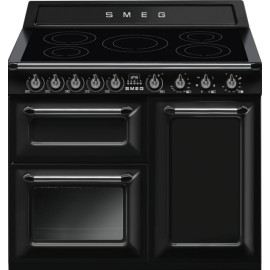Smeg TR103IBL2 100cm Victoria Induction Range Cooker Black