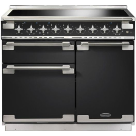 Rangemaster ELS100EICB/ Elise 100cm Electric Induction Range Cooker Charcoal Black
