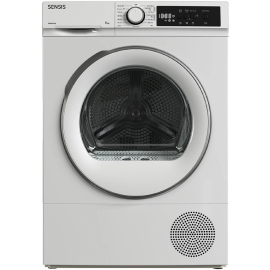Sensis TDHF018A2W 8kg Heat Pump Tumble Dryer - White