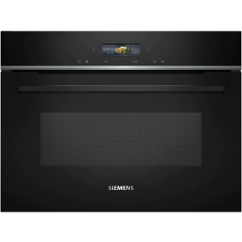 Siemens CE732GXB1B iQ700 Built In Hydrolytic 1000W Microwave with Grill in Black