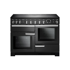 Rangemaster PDL110EICB/C Professional Deluxe 110cm Induction Range Cooker 126130 – CHARCOAL BLACK