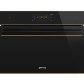 Smeg SO4606WM2PNR 45cm Dolce Stil Novo Speedwave WiFi Combi Microwave Copper Trim