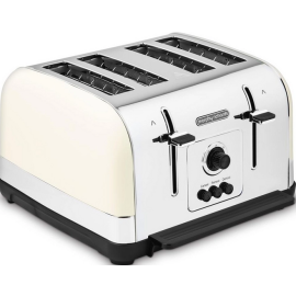 Morphy Richards 240132 Venture 4 Slice Toaster - Cream