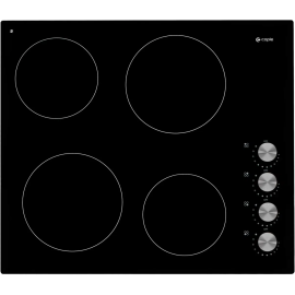 Caple C809C 59cm Electric Ceramic Hob Black