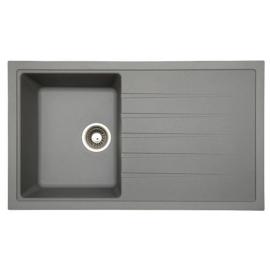 Caple River Winster VD100GR Single Bowl Grey Sink