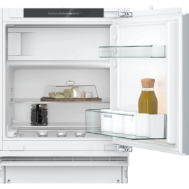 Siemens built-under fridge with freezer section 82 x 60 cm flat hinge KU22LVFD0G