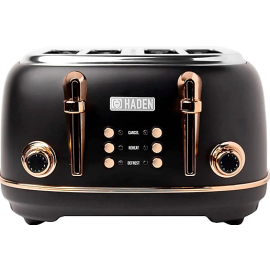 Haden Heritage  205377  Black & Copper Toaster - 4 Slice