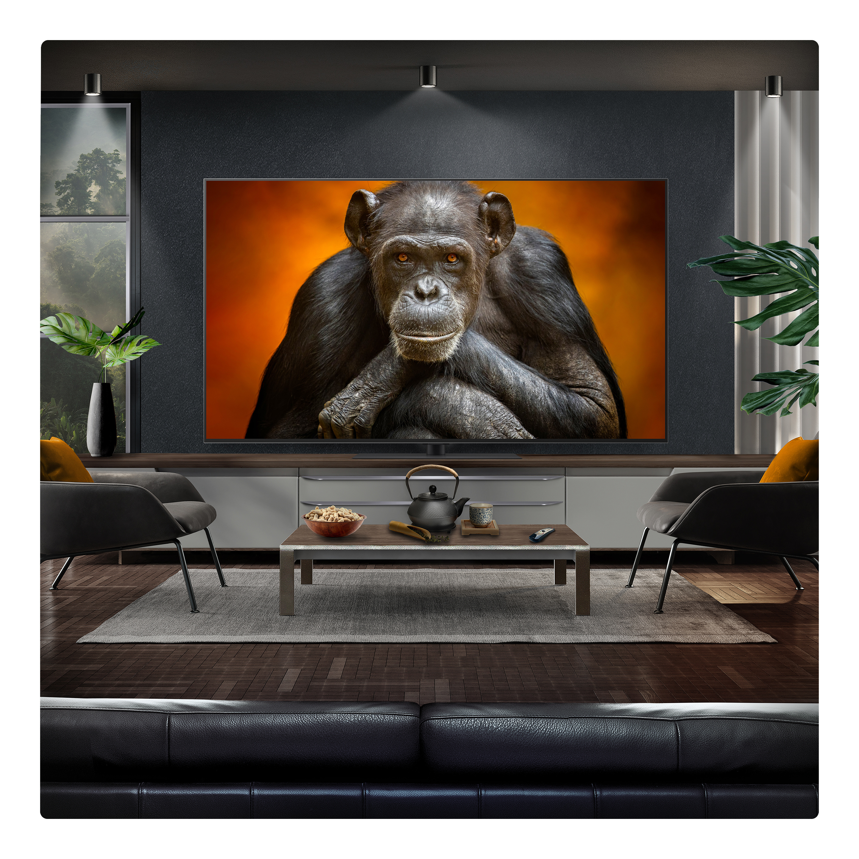 Lg Black Oled65g56ls.aek 65" Evo Ai G5 4K Smart Tv