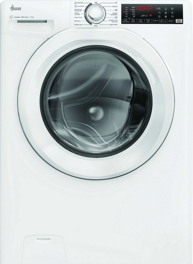 Hoover White H3wps4106tm6 10Kg 1400 Spin Washing Machine